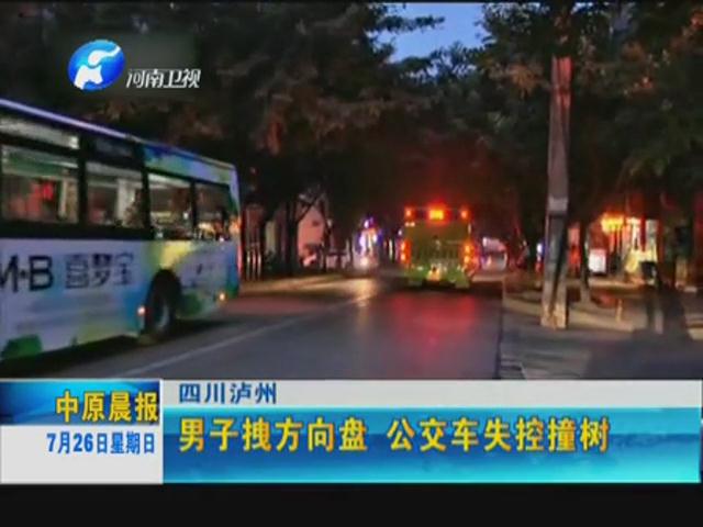 醉酒男突然抓住方向盤(pán)