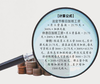 2014年五一加班工資怎么計(jì)算？