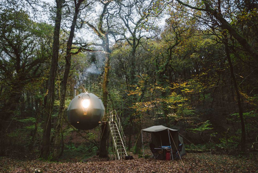 英公"球體樹屋"受青睞. 英公"球體樹屋"受青睞.