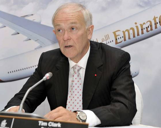 阿聯(lián)酋航空公司的總裁蒂姆·克拉克對近日有關馬航MH370墜入印度洋的說法表示了反駁。